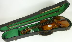 Early 20th Century 'Conservatory' violin, Lob.