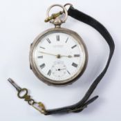 Silver pocket watch by J N Masters Ltd Rye Surrey no 771723 Chester 1906 Condition Report