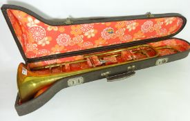 Brass Trombone in hard case Condition Report <a href='//www.davidduggleby.