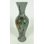 Moorcroft 'Tail Dance' pattern vase, Limited Edition no. 8/100 H30.
