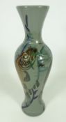 Moorcroft 'Tail Dance' pattern vase, Limited Edition no. 8/100 H30.