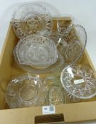 Victorian Boer War and later commemorative glassware and other glassware in one box