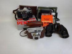Sankyo Super Micro CM video camera, Pentax MG No.