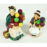 Two Royal Doulton figures;