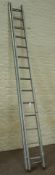 Ramsay pair aluminium 12' extending ladders Condition Report <a href='//www.