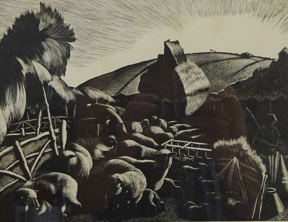 Four Harvesting Scenes: 'January: Lambing', 'April: Sowing', - Bild 3 aus 5