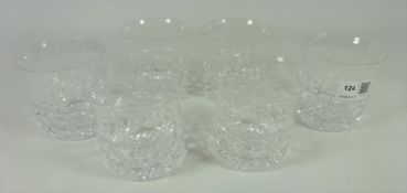 Set of six Stuart crystal tumblers (6) Condition Report <a href='//www.