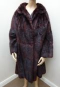 Three quarter length Mink fur coat Condition Report <a href='//www.