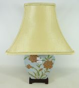 Chinese style ceramic table lamp (This item is PAT tested - 5 day warranty from date of sale)