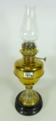 Victorian brass oil lamp Condition Report <a href='//www.davidduggleby.