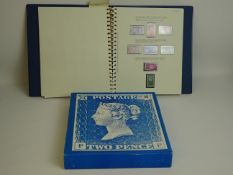 Collecta Multo loose leaf stamp album with slip case containing GB Victoria to QEll mint & use incl