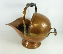 19th Century copper coal helmet Condition Report <a href='//www.davidduggleby.