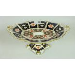 Royal Crown Derby porcelain centrepiece, pattern no. 2451, W26.