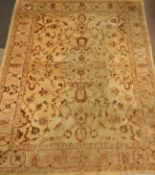 'Fired Earth' Persian Ziegler design large rug carpet,