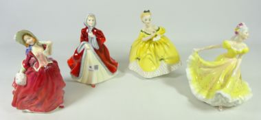 Four Royal Doulton figurines (4) Condition Report <a href='//www.davidduggleby.