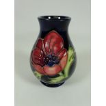 Small Moorcroft Clematis pattern vase, printed marks and 34/94 JK,