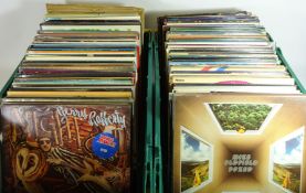 Various vinyl records in two boxes Condition Report <a href='//www.