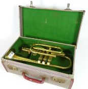 Besson 'Embassy' Tenor Horn, with mouthpiece and case, no.