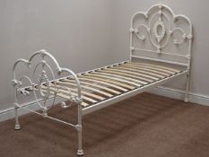 Laura Ashley Victorian style white finish single bedstead Condition Report <a