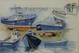 Whitby Fishing Boat the 'Horizon',