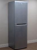Beko A-class silver finish fridge freezer,