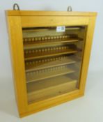 Remploy glazed display case H45cm Condition Report <a href='//www.