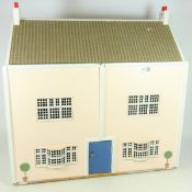 Dolls house with pieces of furniture, H61cm Condition Report <a href='//www.