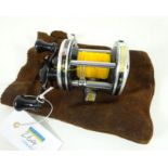 Abu Ambassadeur multiplier fishing reel & Michael Evans three piece #9-10 salmon rod