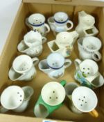 Collection of early 19th/ early 20th Century shaving mugs (12) Condition Report