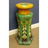 19th / early 20th Century Chinese jardiniere stand H70cms Condition Report <a