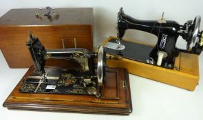 Champion Deluxe sewing machine and continental sewing machine (2) Condition Report