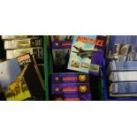 Quantity of periodicals and binders including; 'Aircraft of the World',