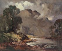 Robert Leslie Howey (British 1900-1981): 'Borrowdale' Lake District,