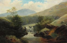 Robert Gallon (British 1845-1925): 'On the Lledr North Wales',