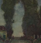 Samuel John "Lamorna" Birch (Newlyn School 1869-1955): French Landscape,
