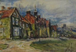 Rowland Henry Hill (Staithes Group 1873-1952): 'Bridlington School',