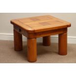 Pine lamp table with drawer, 70cm x 70cm, H48cm Condition Report <a href='//www.