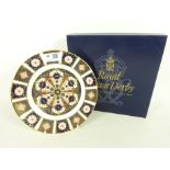 Royal Crown Derby limited edition 'The Yorkshire Rose' plate no.