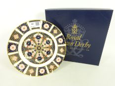 Royal Crown Derby limited edition 'The Yorkshire Rose' plate no.