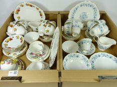 Two Colclough tea sets and other decorative tea ware in two boxes Condition Report