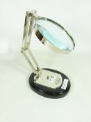 Desk magnifying glass on stand Condition Report <a href='//www.davidduggleby.