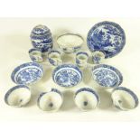 Chinese Republic bowl and 19th Century Chinese blue and white teaware Condition Report