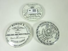 Victorian pot lids; Keddie's,