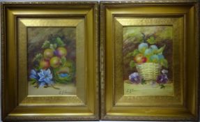Still Life of Fruits and Flowers,