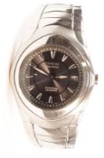 Citizen Eco-Drive perpetual calendar solar powered stainless steel wristwatch 2004 140139 with box