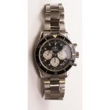 Zenith de Luca automatic steel diver's chronometer wristwatch 1993,