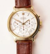 Zenith gold-plated automatic chronograph wristwatch 1990,