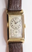 Rolex 1936 Prince classic wristwatch hallmarked 9ct, case and movement signed, movement no 1260,