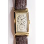 Rolex 1936 Prince classic wristwatch hallmarked 9ct, case and movement signed, movement no 1260,