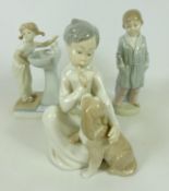 Three Lladro figurines (3) Condition Report <a href='//www.davidduggleby.